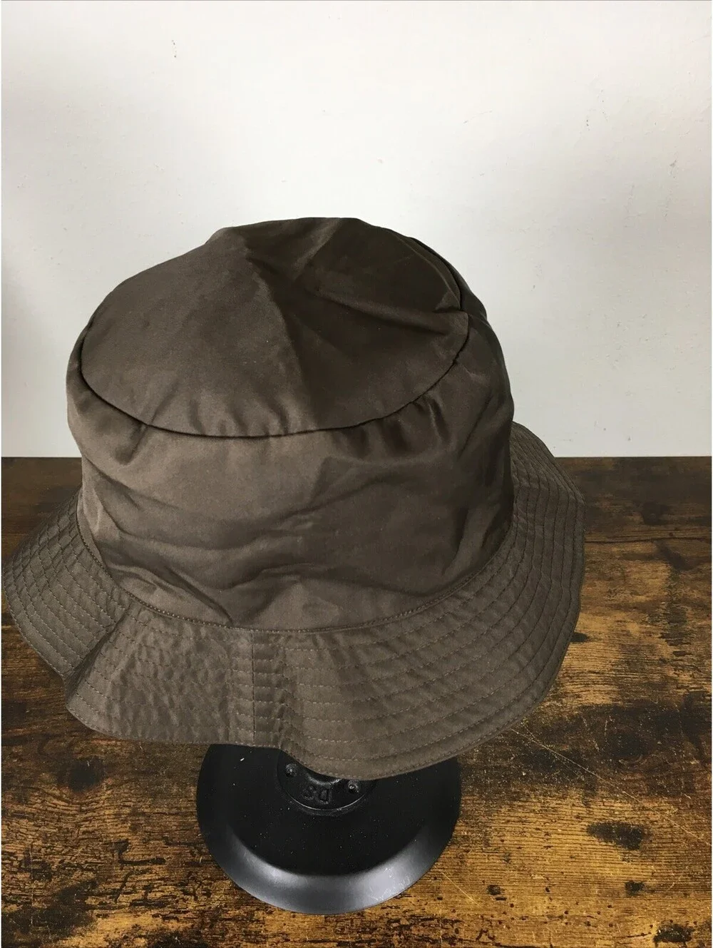 Emporio Armani Bucket Hat Brown Made In Italy Size 58 Vintage- RARE